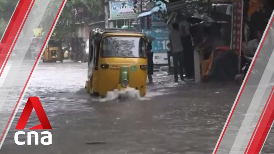 At least five dead as Cyclone Nivar slams into India's southern coast