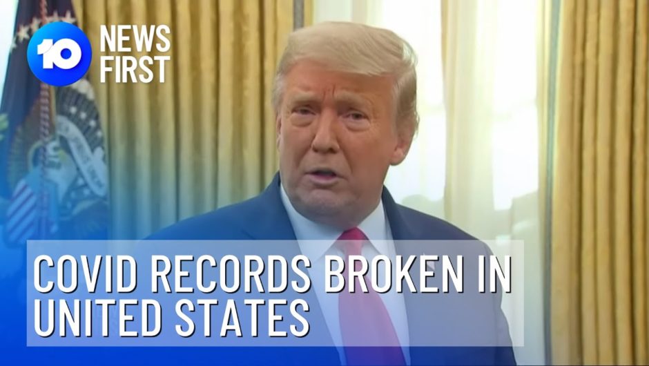 U.S. COVID Infection Records Beaten Three Days In A Row | 10 News First