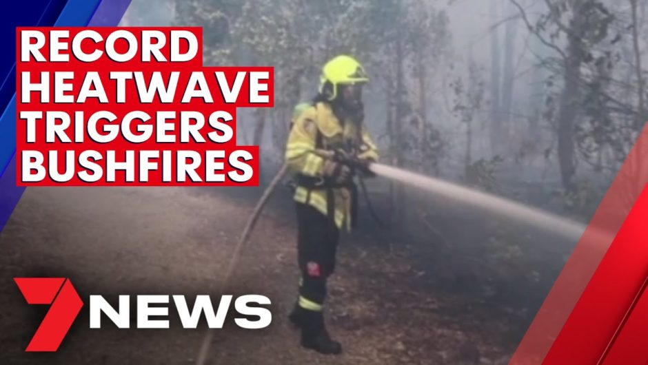 Record heatwave triggers dangerous fire conditions across Sydney | 7NEWS