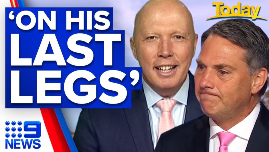 Dutton jabs Marles over Labor spill speculation | 9 News Australia