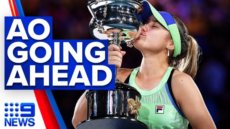 2021 Australian Open gets the green light | 9 News Australia