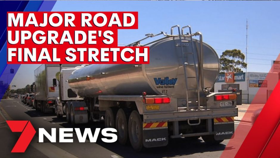 Completed North-South Corridor project to save transport companies millions | 7NEWS