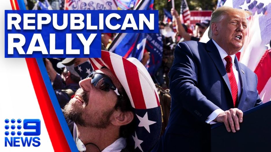 Trump Georgia senate rally feared could do more harm | 9 News Australia