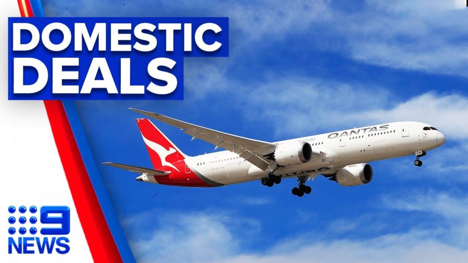 Coronavirus: More routes and savings for domestic flights | 9 News Australia