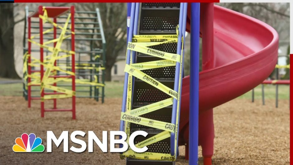 Los Angeles Closes Playgrounds, Outdoor Dining While Allowing Filming To Continue | All In | MSNBC