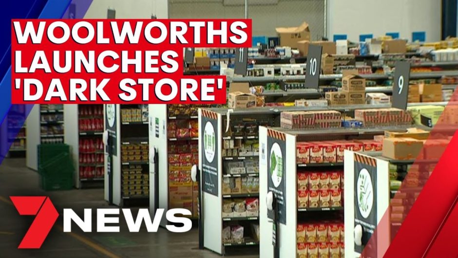 Woolworths launches supermarket with no customers | 7NEWS