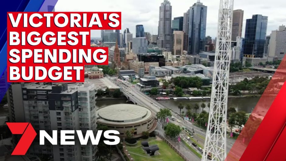 Victoria budget: stamp duty discounts for home buyers, mega funding for the arts and schools | 7NEWS