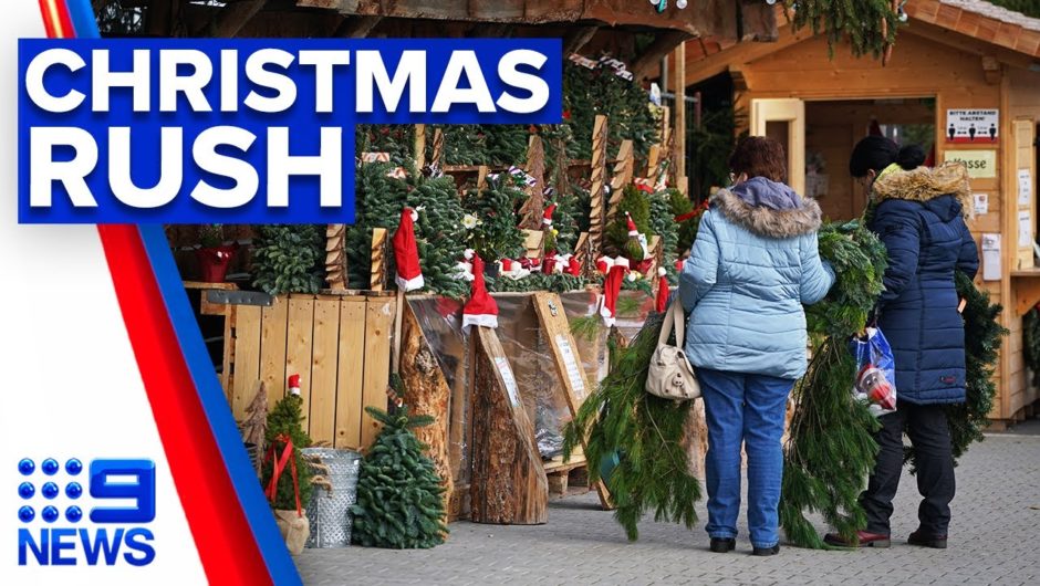 Surge in Christmas item sales | 9 News Australia