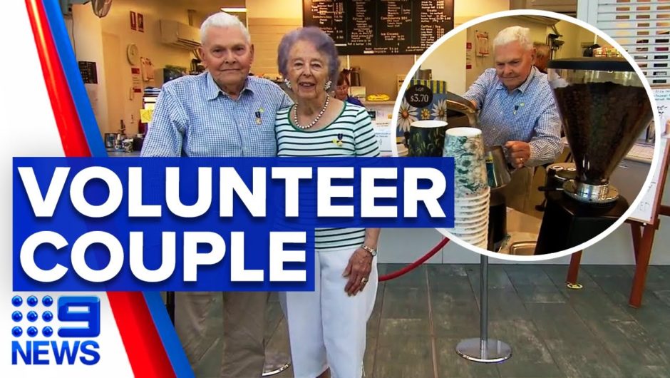 Sutherland Hospital’s very own volunteer couple | 9 News Australia