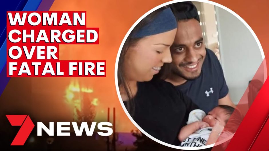 Woman charged with murder after Melbourne house fire kills three | 7NEWS