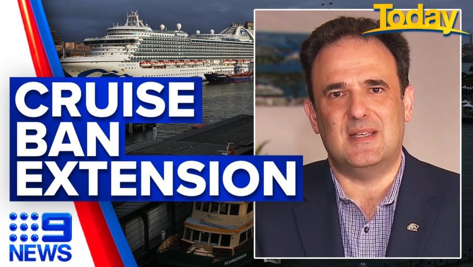 Coronavirus: International cruise ban extended | 9 News Australia