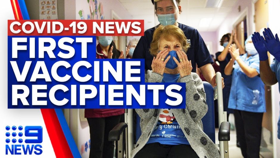 Coronavirus: 'Landmark day' as UK begins vaccinating against COVID-19 | 9 News Australia