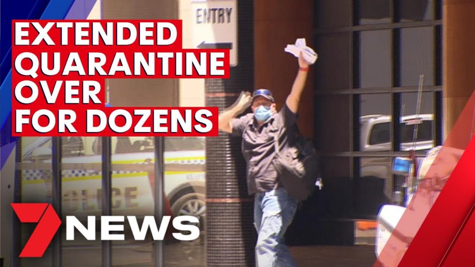 COVID SA: Travellers end extended quarantine after Adelaide medi-hotel coronavirus outbreak | 7NEWS