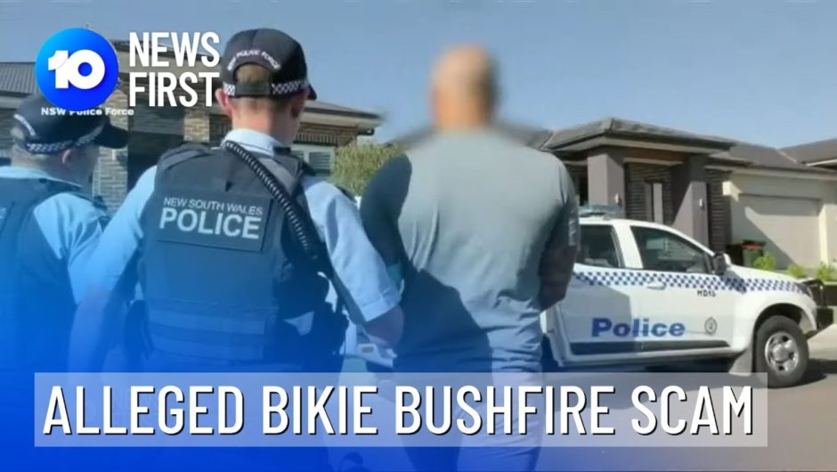 9 Bikies Accused Of Bushfire Relief Fraud | 10 News First