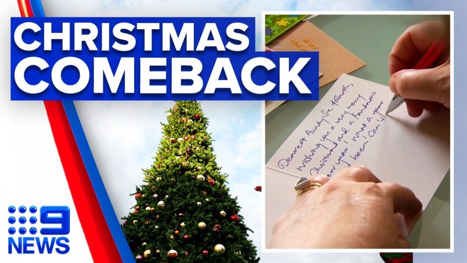 Coronavirus: Christmas cards resurgence this year | 9 News Australia