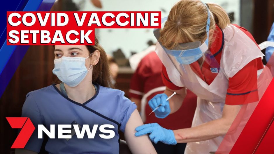 Pfizer COVID vaccine: People with history of serious allergic reactions 'shouldn't get jab' | 7NEWS