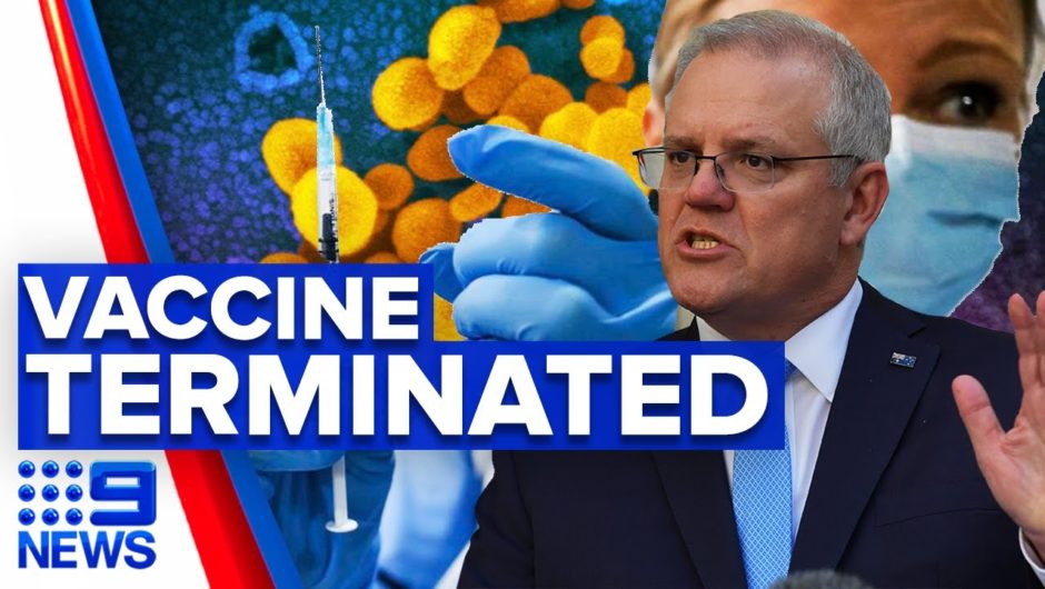 Coronavirus: University of Queensland vaccine deal terminated | 9 News Australia