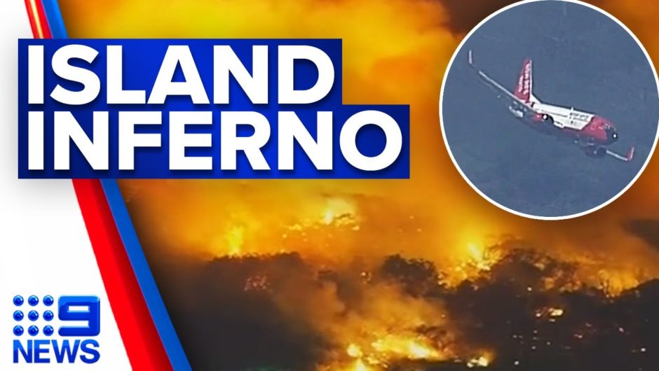Rain brings relief as Fraser Island bushfire battle continues | 9 News Australia