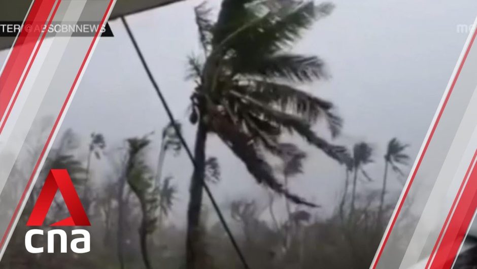 Thousands evacuated in Philippines as Typhoon Vamco approaches