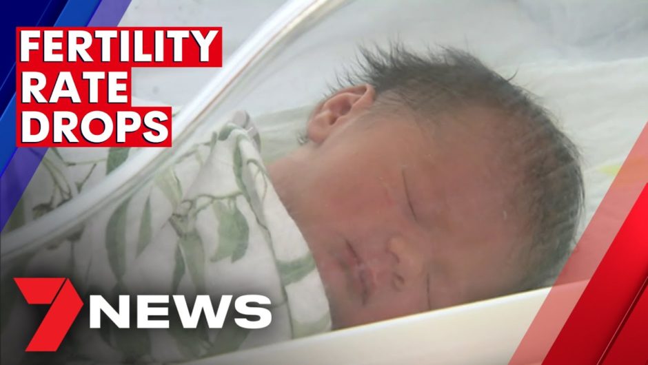 Australia’s fertility rate has hit an all-time low | 7NEWS