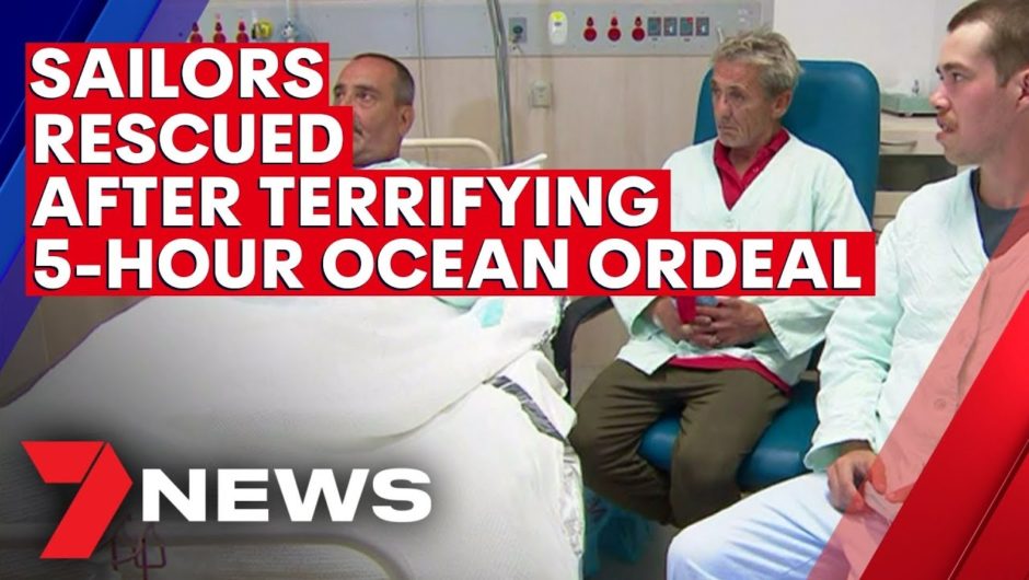 Three Victorian fisherman rescued after terrifying ocean ordeal | 7NEWS