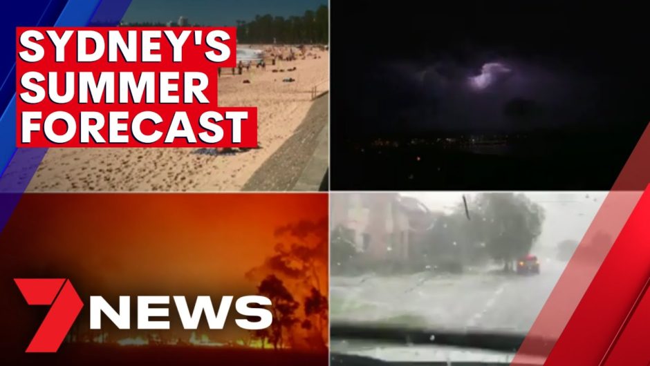 Sydney's summer weather forecast | 7NEWS