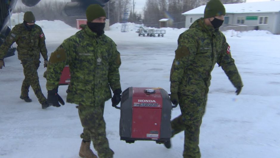 Military helping with COVID-19 response in Shamattawa