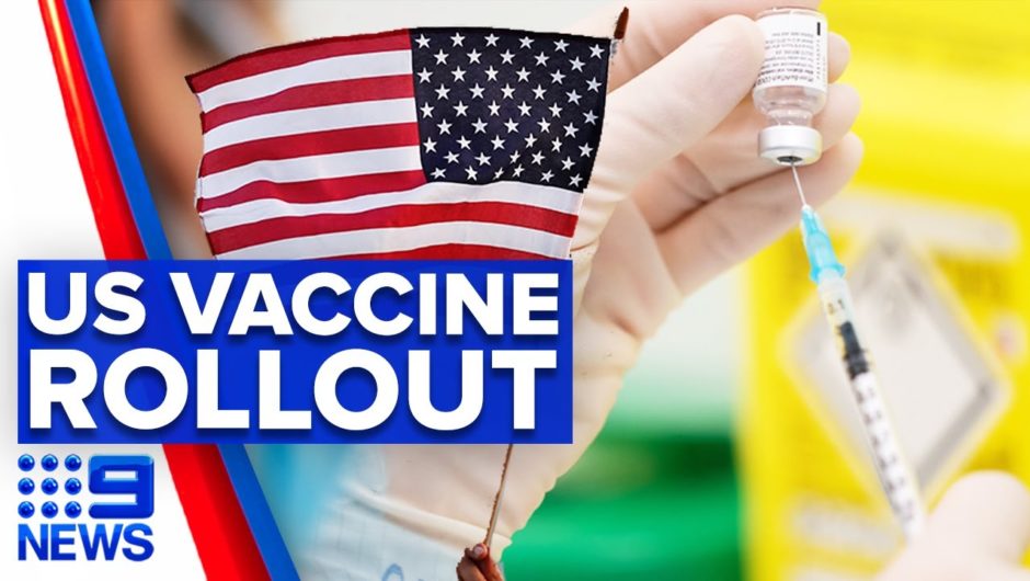 Coronavirus: Americans set to receive vaccine within days | 9 News Australia