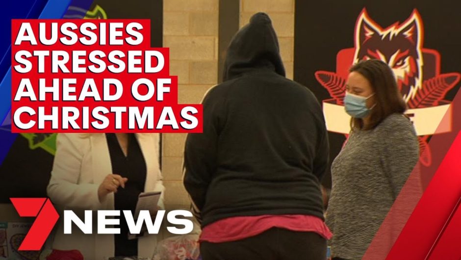 Christmas stress on the rise | 7NEWS