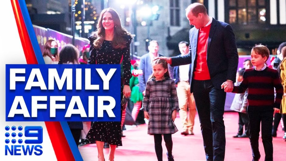 Will and Kate attend West End show | 9 News Australia