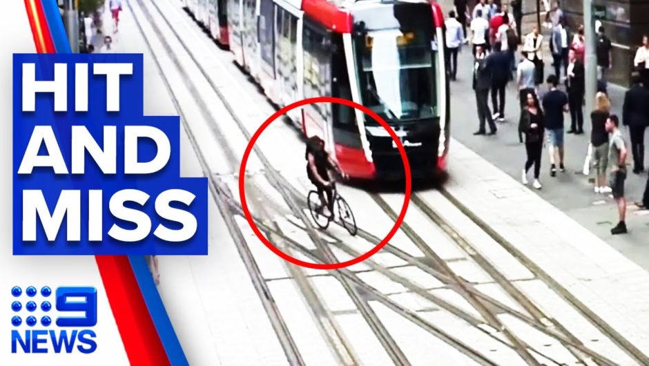 Light rail safety messages not sinking in | 9 News Australia