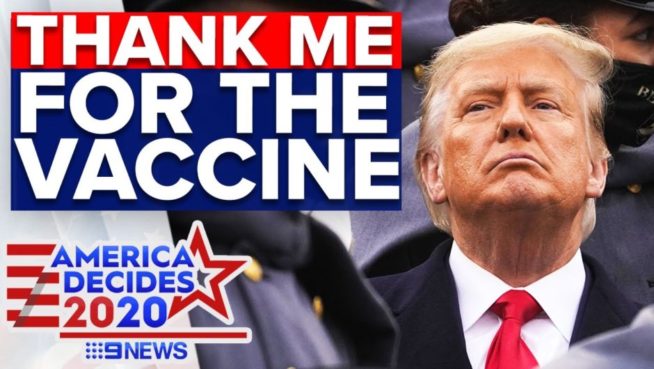 Donald Trump ‘sped up COVID vaccine by five years’ | 9News Australia