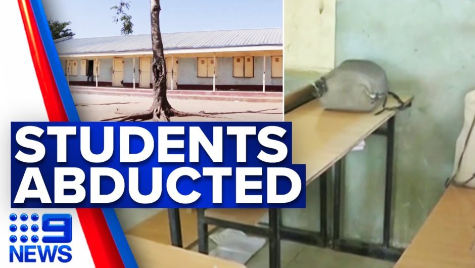300 children abducted by gunmen in Nigeria school attack | 9 News Australia