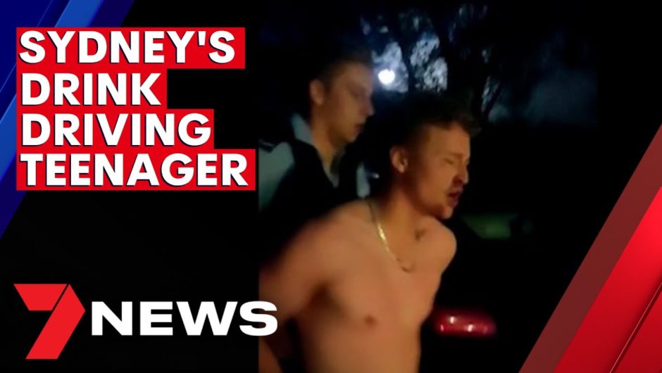 Alleged drink-driving teenager leads police on wild chase in Sydney | 7NEWS