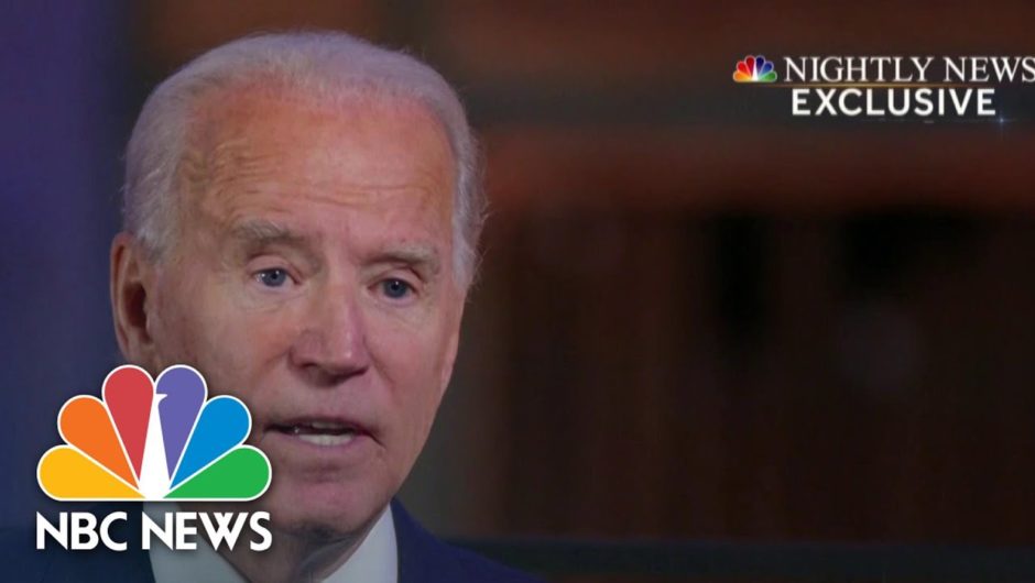 Biden Discusses Plans For First 100 Days In Exclusive Interview | NBC Nightly News