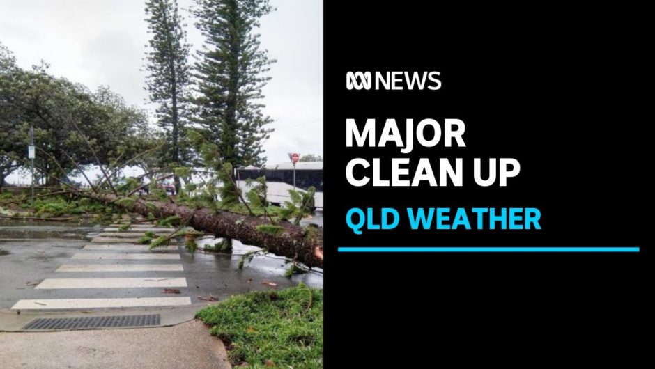 South-east Queensland cleans up following major rain and flash-flooding amid high tides | ABC News