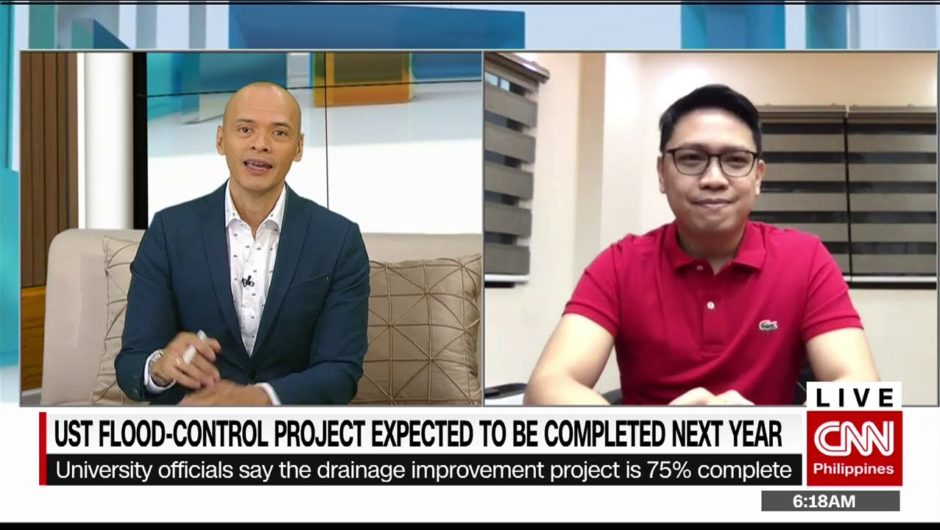 UST flood-control project expected to be completed next year