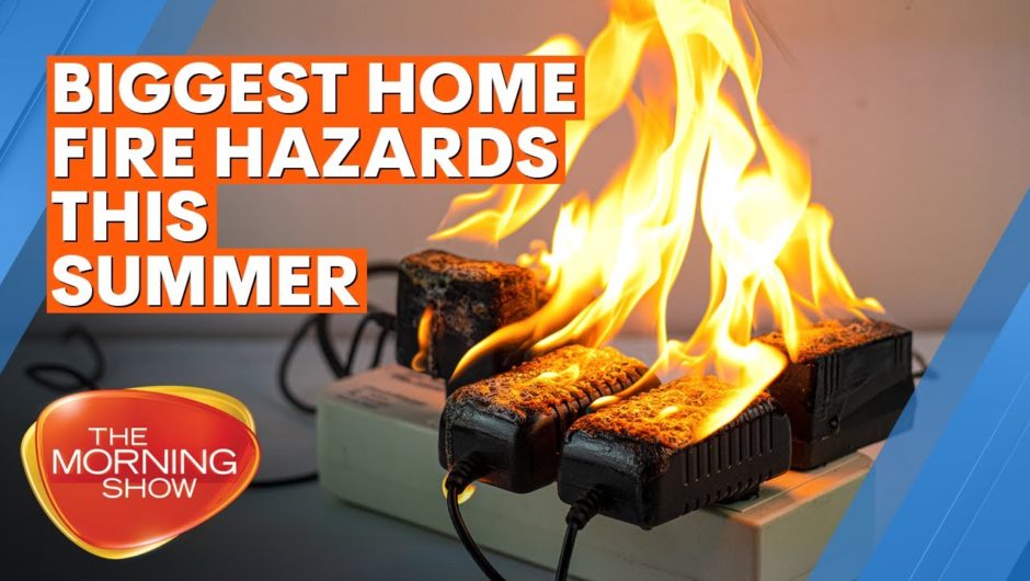 The biggest fire risks in your home this summer | 7NEWS