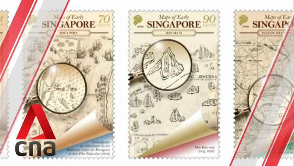 SingPost launches stamp collection featuring 4 maps of early Singapore