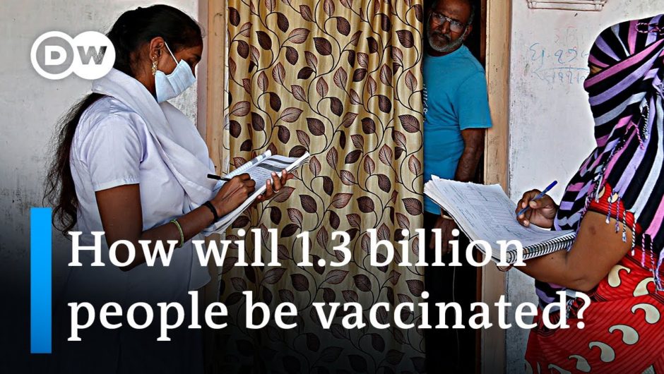 India: How to vaccinate 1.3 billion people? | DW News