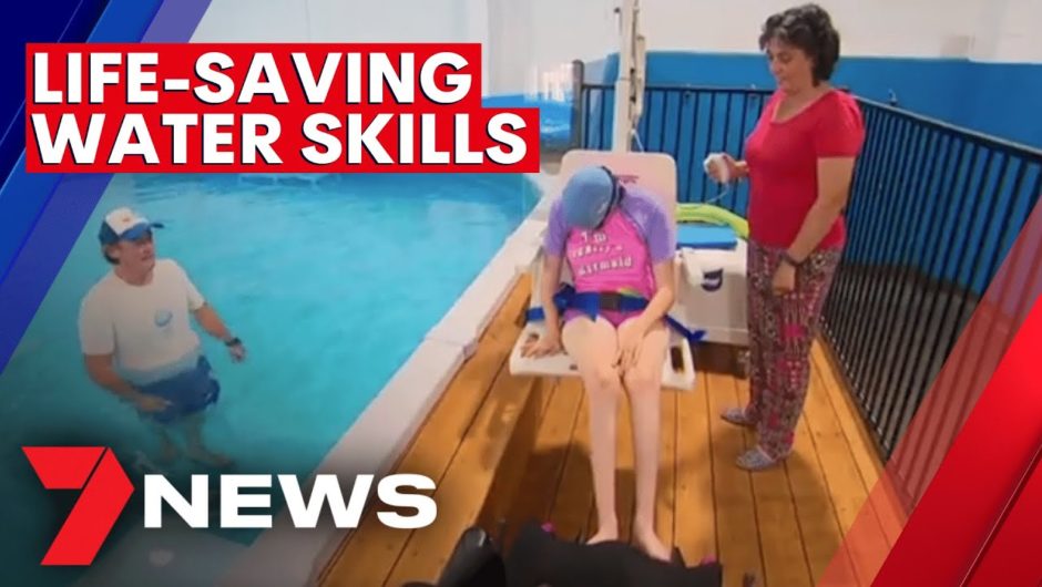 Special needs and disability-inclusive swim school opens to Sydney families | 7NEWS
