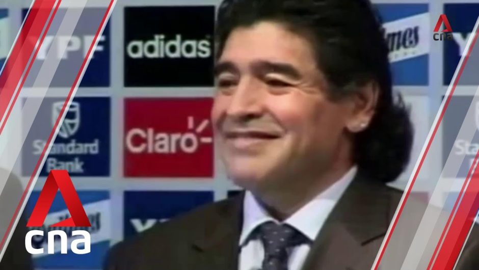 Argentina football legend Diego Maradona dies of heart attack, aged 60