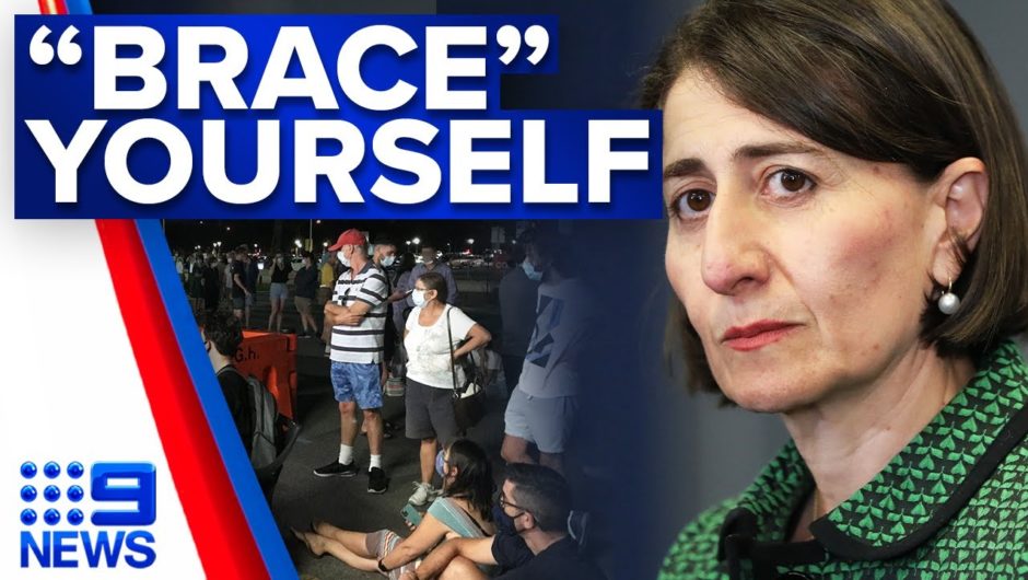 Coronavirus: NSW Premier warns state to 'brace' for surge in cases | 9 News Australia