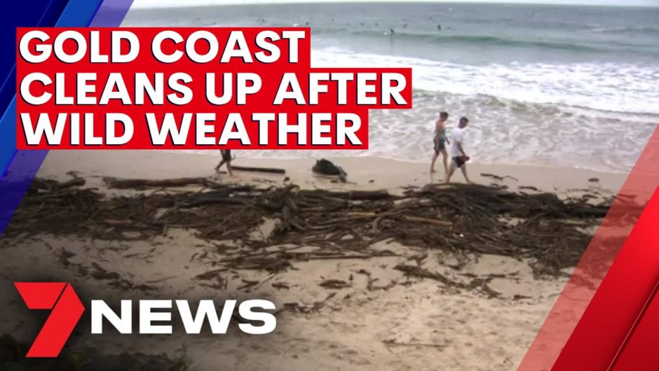 Gold Coast still cleaning up after week of wild weather | 7NEWS