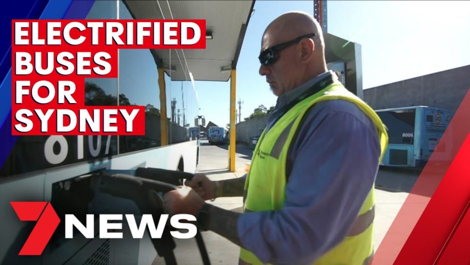 Sydney's entire bus fleet going electric | 7NEWS