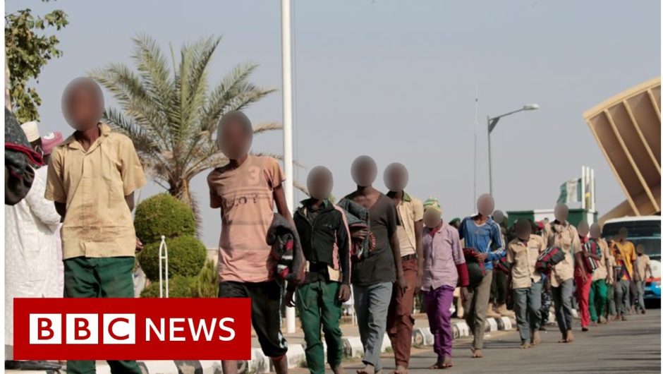 Nigerian boys return home after kidnap ordeal – BBC News