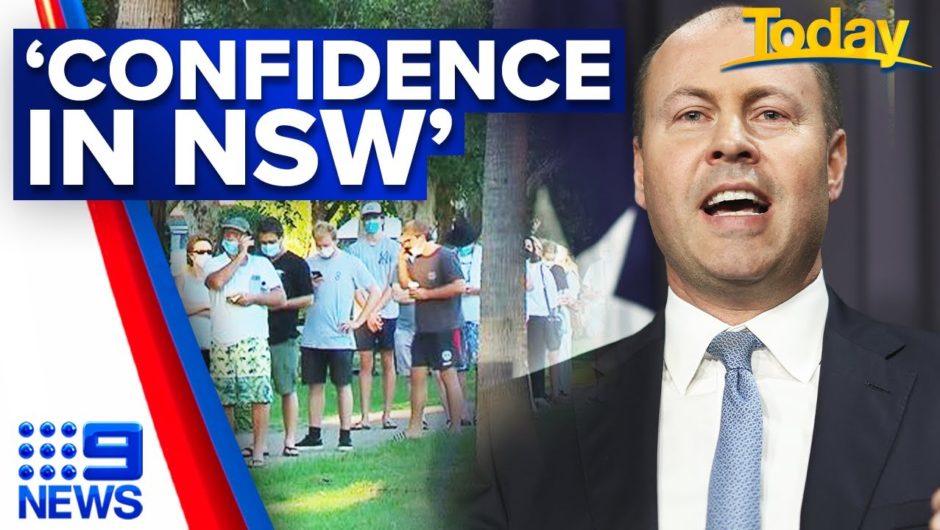 Coronavirus: Treasurer confident NSW Health will deal with new outbreak | 9 News Australia