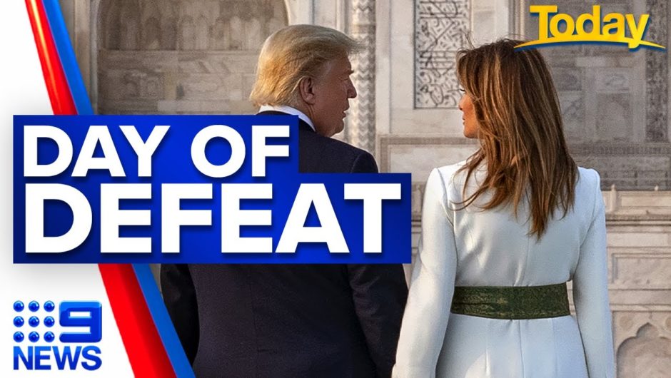 Trump facing official defeat as electoral college meets | 9 News Australia