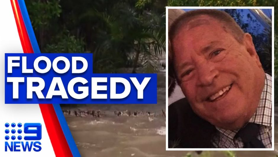 Farmer dies after being swept into flood waters | 9 News Australia