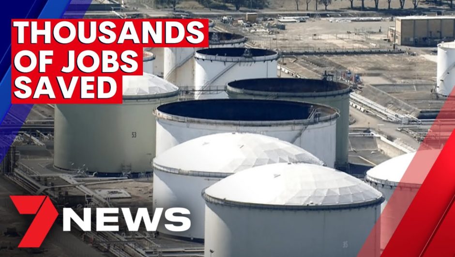 $84 million economic lifeline package revealed for Australia's oil refineries | 7NEWS